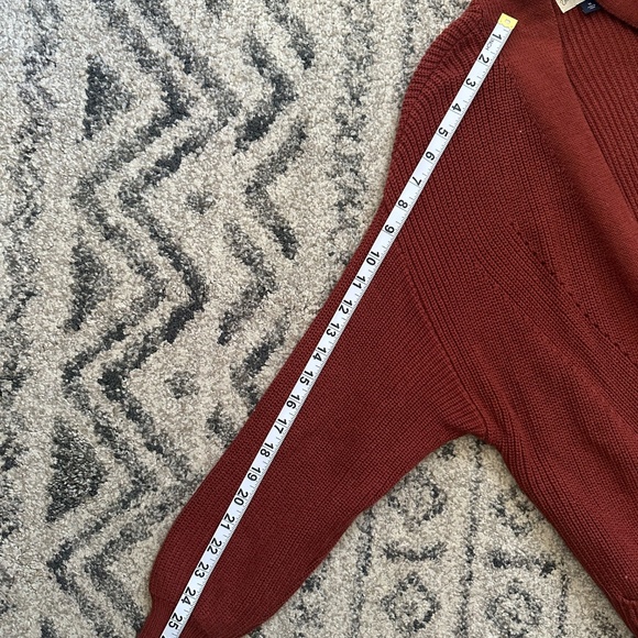 Universal Thread Rust Orange Cardigan Sweater - Picture 7 of 8